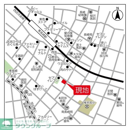 ウェルスクエア南長崎の物件内観写真